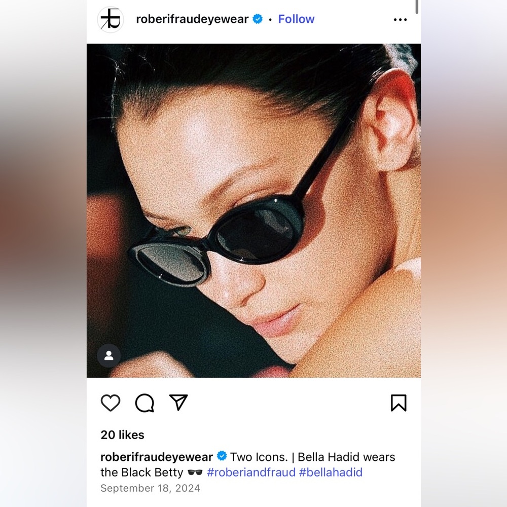 Roberi & Fraud Betty Sunglasses